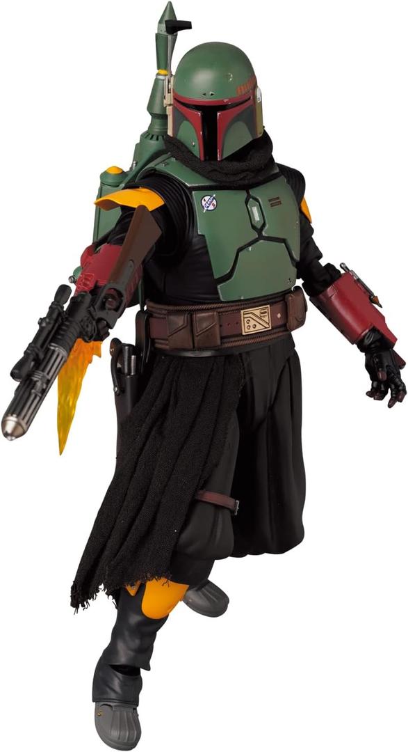 MAFEX No.201 Boba Fett (TM) Recovered Armor Action Figure Total Height Approx. 6.3 inches (160 mm), Non-Scale, Painted MAFEX No.201 Boba Fett (TM) Recovered Armor Action Figure Total Height Approx. 6.3 inches (160 mm), Non-Scale, Painted