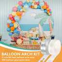 Balloon Arch Kit, 82ft Easy DIY Balloon Decorating Garland Strip and 500Pcs Glue Point Dots Tape for Balloon Arch, Decorations Making