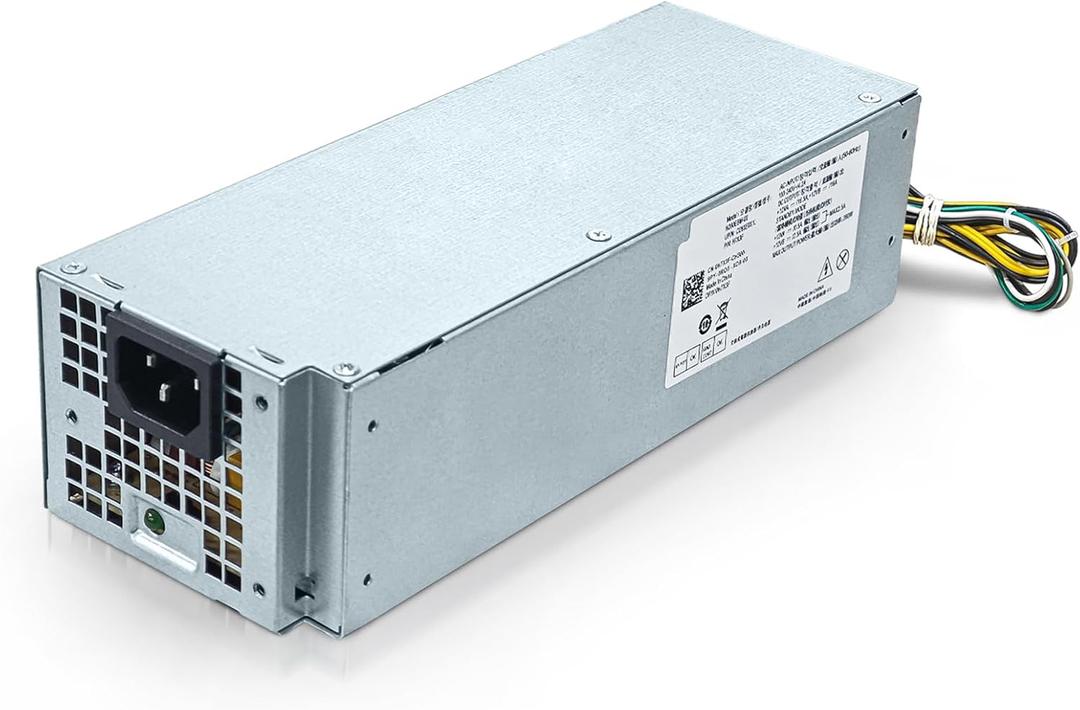 Upgraded H260EBM-00 260W Power Supply PSU Compatible with Dell Optiplex 3050 3060 3050M 5050 5060 7050 7060 7080 3080 5080 5090 7090 7080MT H7X3F H260EBM-00 Switching Power Supply,Connector: 6Pin+4Pin