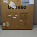 BABELIO 29-55 Inch Extra Wide Baby/Dog Gate, Metal Auto Close, Pressure Mounted Pet Door for Doorways, NO Need Tools and Drilling, with Wall Cups, White