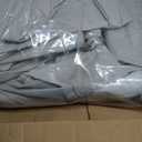 Sofa Covers Compatible with IKEA Ektorp 3 Three Seat Sofa Slipcovers (Polyester Flax Light Gray)