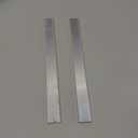 uxcell Square Aluminum Flat Bar, 2pcs 1/4" Thickness 1" Width 12" Length Square Aluminum Bar 6061 Aluminum Flat Plate, 6 x 25 x 305mm T6511 Solid New Mill Stock