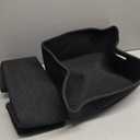 Storage Basket for Shelves, Closet Cube Storage Bins Baskets for Clothes Blanket Towels, Baby Nursery, Toy Baskets Box, Woven Rope Basket, 2 Packs Black