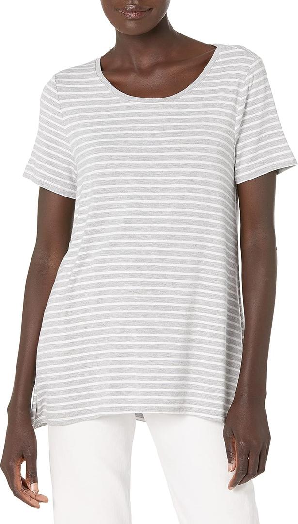 Amazon Essentials Women's Short-Sleeve Crewneck T-Shirt