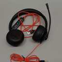 USB Headset with Microphone for PC, On-Ear Computer Laptop Headphones with Noise Cancelling Microphone in-line Control for Home Office Online Class Skype Zoom (USB+3.5mm, Black)