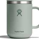 Hydro Flask Coffee Mug  Insulated Stainless Steel, Non Spill, Leak Resistant Travel Mug 24 Oz Agave Green