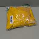 Women's Fall Long Sleeve Pullover Tops Casual Round Neck Sweatshirt (Medium, Yellow)