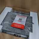 Nuwave Bravo Pro Smart 21QT Toaster Oven Air Fryer Combo, Convection Oven Countertop, 10 functions all in 1, with even & quick crisp technology, 50-450F, 1800W, Stainless Steel