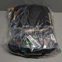 SNUGGY BABY Diaper Bag with Changing Station, Diaper Backpack with Changing Pad, Portable Diaper Organizer, Insulated Bottle Holders, Large Capacity, Water-Resistant Travel Bag (Black)