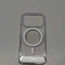 TORRAS Strong Magnetic & Seamless Stand for iPhone 17 Pro Case, Fit for MagSafe, Militray Grade Protection, Camera Control, Built-in Kickstand Slim Case for iPhone 17 Pro Cover, Anti-Yellowing Clear