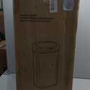 iTouchless 91 Liter / 24 Gallon Sensor 2.0 Kitchen Trash Can with Lid, Commercial Grade Automatic Stainless Steel Touchless Recycle Bin, AbsorbX Odor Filter, for Home, Office, Restaurant, Lobby, Store