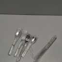 Kingstone Hammered Silverware Set, 20-Piece Flatware Set for 4, 18/10 Stainless Steel Heavy Duty Cutlery Set, Mirror Polished Utensil Sets for Home, Restaurant, wedding, Dishwasher Safe (Sliver)