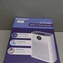 ECOSELF Smart Air Purifier for Home Large Rooms, with WiFi Control, Covers Up to 2400 Ft, Smart Mode, AQI Display, 22dB Sleep Mode & Aromatherapy with 2X-Power Filtration, HAP603WF, Bright White