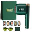 Laser Hair Removal, BoSidin IPL Hair Removal with Painless Ice-Cooling, 2-in-1 Face SR Rejuvenation, 6+1 Modes, 6 Levels Hair Removal for Women Permanent, Laser Hair Removal Kit with Shaver, Goggles (Green)