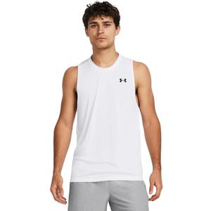 Under Armour Men's Tech Tank Top (X-Large, (100) White / / Black)
