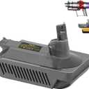 V10 Adapter for Dewalt 20V Lithium Battery Convert to for Dyson V10 SV12 Animal Absolute Motorhead Fluffy Total Cordless Stick Vacuum Cleaner (only Adapter)