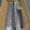 BSRHOME 12x12 Picture Frame Set of 9, Display Pictures 8x8 with Mat or 12x12 without Mat, Multi Collage Gallery Square Photo Frames for Wall or Tabletop, Black