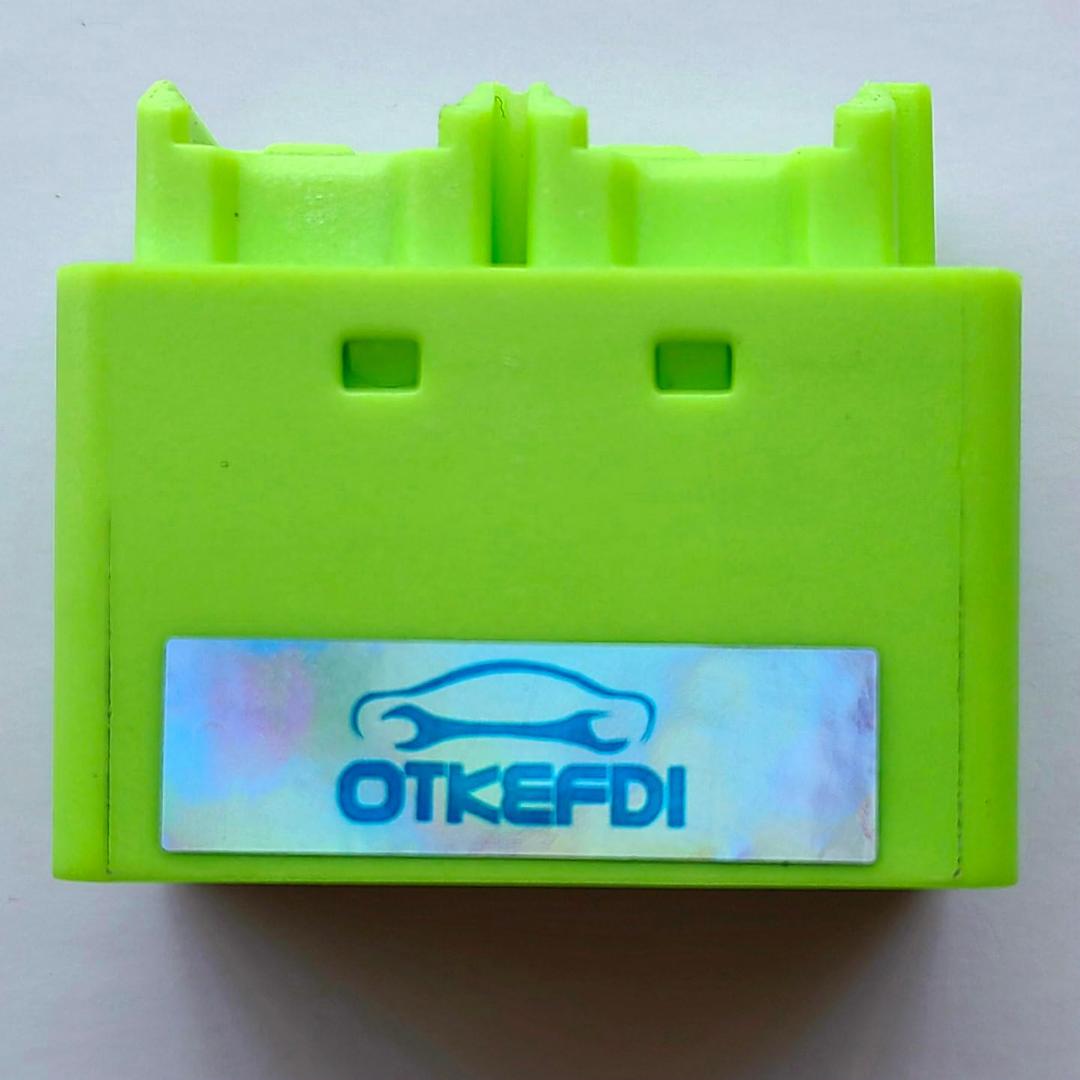 SGW Bypass Dongle 8Pin+12Pin,2018+ FCA Vehicles OBD Diagnosis Security Gateway Module Green Socket