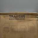 Compatible with 2025 Chevy Equinox/GMC Terrain Floor Mats (Non EV), All Weather TPE Rubber Custom Fit Waterproof Anti-Slip High Edge 1st & 2nd Row & Cargo Liner for Chevrolet Equinox Accessories Black