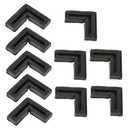 IWOWHERO 8 pcs Corner Brackets for Screen Frame Repair Kit Connectors for Window and Door Mesh Easy Installation Versatile Fasteners for Screen Door Connections