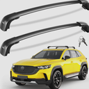 CX-50 Hybrid 2023 2024 2025 2026 with Flush Side Rails, 220lbs Lockable Heavy Duty Aluminum Crossbar Roof Rail Cargo Carrier Rooftop Black Accessories