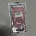 Compatible for iPhone 16 Case Glitter Clear Paw Love Heart Compatible with MagSafe, Camera Lens Protection Soft Slim Thin Magnetic Bling Phone Case - Black