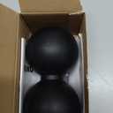 COZLOW Double Lacrosse Massage Ball - Black - Peanut Trigger Point Roller for Mobility, Deep Tissue Therapy, Myofascial Release - Ergonomic Acupressure Tool for Muscle Pain Relief