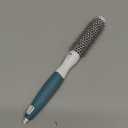 Small Round Brush for Precise Styling and Manageable Blowouts (0.75 inch) - Salon-Quality Tool for Wet or Dry Hair (Not Electrical)