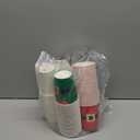 Funtery 100 Pieces Christmas Paper Cups Xmas Disposable Coffee Cups Snowflake Santa Snowman Elk Lights Christmas 9 Ounce Drinking Tea Paper for Daily Use Holiday (Bright Style)