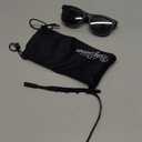 Polarized Baby Sunglasses With Strap - Unbreakable Flexible Infant Sunglasses For Toddlers Newborns 0-24 Months (Black)