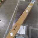 Vezek 7 Ft Wrought Iron handrail Stair Railing Grab Bar Kit Matte Black Rail