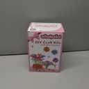 windpaint Toys for Girls 3 4 5 6 7 8 9 10 Years Old, DIY Craft Kits for Kids, Fabric Flower Bouquets for Girls Gifts, Educational Learning Detective Toys for Toddler Kids,Birthdays Gifts (Purple) (Pink)