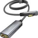 WARRKY Video Capture Card with 100W Power Delivery & Right-Angle USB-C | 1080P 60Hz HD | Streaming Capture Card Designed for Quest 3 / iPad, Compatible with Switch, PS5, PS4