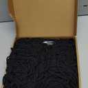 Stuffed Animal Hammock Corner Hanging Net for Stuffy Animal Storage Macrame Toy Display Plushie Toy Holder-Perfect for The Tiny Space Walls, Kid Bedroom Decor Playroom Organizer (Black, XL)