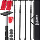 10FT Dust Barrier Poles Kit,Spring Retractable Zipper Wall Poles for Dust Barriers System,Home & Construction,Spring Barrier Loaded Poles for Renovation & Construction Renovation(Exclusive Patent)