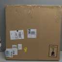 Coastal Canvas Wall Art Picture: Abstract Beach Scene Tropical Print Surfboard Palm Tree Painting Ocean Sea Artwork Decor for Bedroom Home Office 24 x 24 Inch