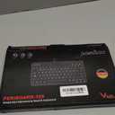Perixx PERIBOARD-326 Wired Mini Backlit USB Keyboard with Low Profile Keys, US English Layout (11607)
