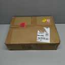 Masupu Sofa Arm Tray Table - 360 Swivel Height Adjustable End Table, Small Snack Side Table for Couch, C Shaped Table for Bed, Chair or TV Tray Table(Rustic Brown)