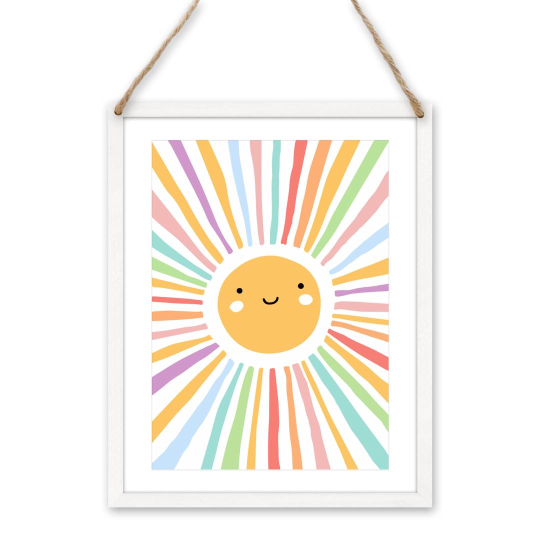 3 x patcate Boho Sun Sunshine Wall Art Hanging Decor
