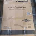 Comfee Portable Washing Machine, 0.9 cu.ft Compact Washer With LED Display, 5 Wash Cycles, 2 Built-in Rollers, Space Saving Full-Automatic Washer (Gray)