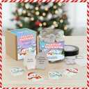 Positive Snowman Jar, 60 Positive Notes Snowman Jar, Stress Relief Gift, Stocking Stuffers for Kids, Gag Gifts Funny Adult, Christmas Gifts for Women Trendy, Gift for Friends