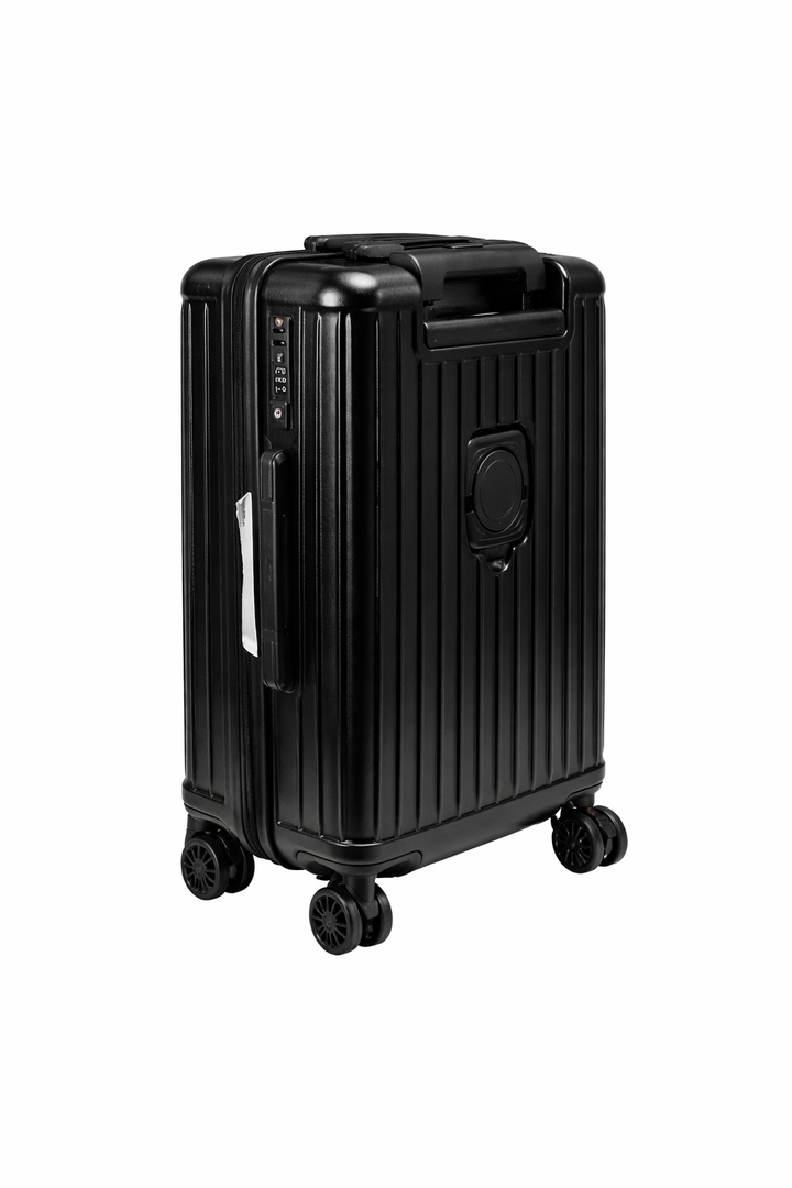 Homie Vacuum Compression Carry-On Luggage, With 360 Degree Wheels & Retractable Handle – 21 Inch, Hardshell Suitcase, Up to 25% More Space