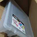 ArtBin Super Satchel 1-Compartment Craft Storage Box, Clear