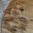 16" Acacia Wood Lazy Susan for Table Top - Wooden Turntable Serving Tray for Charcuterie Boards Cheese Board - Extra Large Black Round Lazy Susan Organizer - Kitchen Revolution for Cabinet