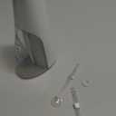 Waterpik Cordless Pulse 3100 Rechargeable Portable Water Flosser for Teeth, Gums, Braces Care and Travel with 2 Flossing Tips, Waterproof for Shower Use, ADA Accepted, WF-20 White