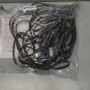 Orbram Cat 8 Ethernet Cable 50 ft, Nylon Braided High Speed Heavy Duty Network LAN Patch Cord, 40Gbps 2000Mhz SFTP RJ45 Flat Internet Cable Shielded in Wall, Indoor&Outdoor for Modem/Router/Gaming/PC