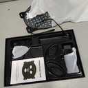 Led Face Mask Light Therapy, Red Light Therapy for Face, 7-1 Colors LED Facial Skin Care Mask, Black