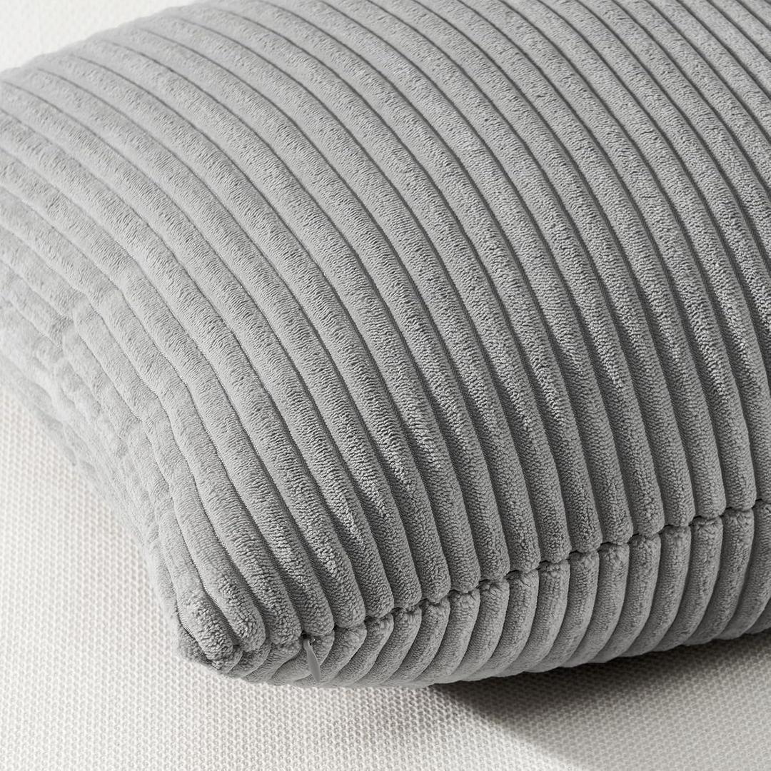 Couch Pillow Covers 10x24 Inches 2 Pieces