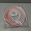 Peel and Stick Accent Wall Molding, 9.8FT x 1.57IN Self-Adhesive Chair Rail Trim for Interior Decoration (Primed White)