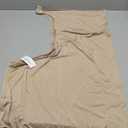 Women's Halter Neck Front Draped Backless Tank Top Made in USA (S-3XL) (1X, Clltj316-taupe)